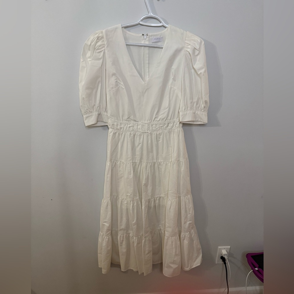 Aritzia Little Moon Dario Poplin Dress